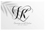design luxury wedding monogram logo with custom initials